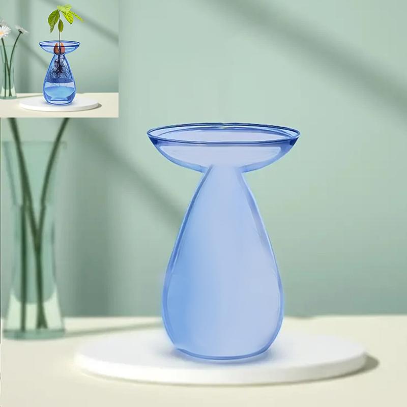 Colorful Transparent Avocado Hydroponic Vase Glass Avocado Seed Starter Vase Plant Seed Growing Kit Gardening Lovers Home Decor