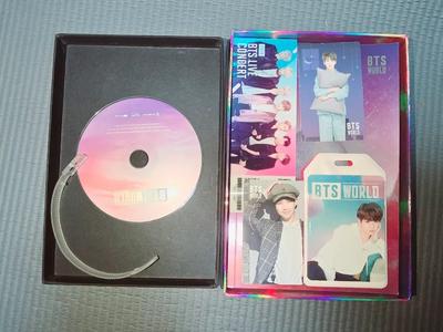 BTS WORLD OST Jungkook Poka Al En Poka limitiertes Poster Geschenk Gebraucht