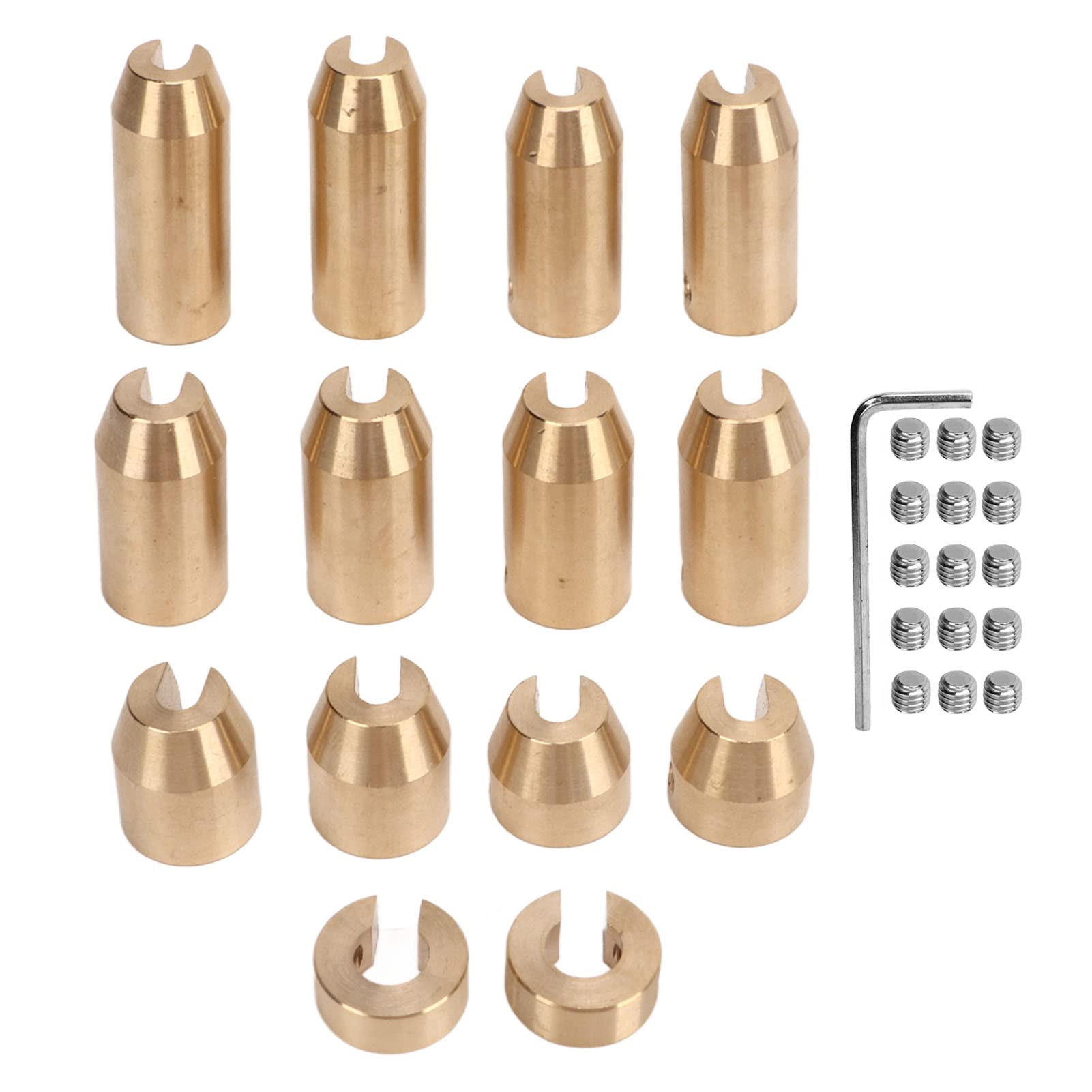 

Motorcycle Spoke Wheel Weights, Wheel Spoke Balance Refills Super Moto Dual Sports Brass Wheel Spoke Balance Weight Refills (14 pcs) 14 pieces