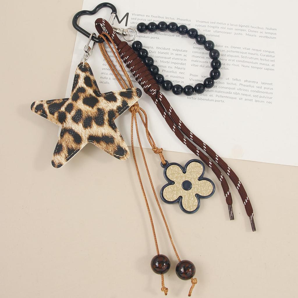 Creative bag hanging cute cartoon bear camera coffee cup fashion bag pendant DIY lanyard pendant