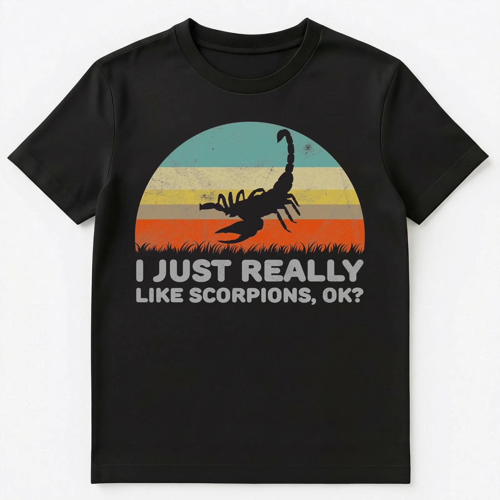

Funny I Just Really Like Scorpions Ok T Shirt Unisex T-Shirt 2XL