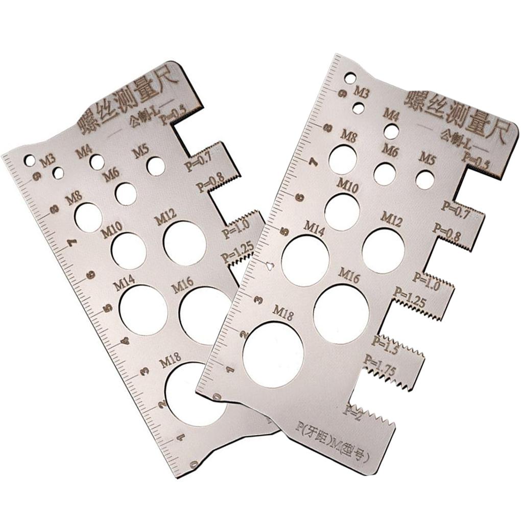 For Industrial Applications Screw Thread Gauge For Professionals And Beginners Versatile Measurement Capabilities