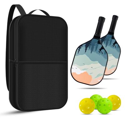 Adjustable Pickleball Rackets Backpack Sports Pickleball Bag New Pickleball Paddle Bag  Men Women
