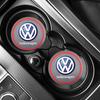 For VOLKSWAGEN VW 2pcs Car Water Cup Pad Bottle Holder Non-slip Mat For Volkswagen Golf Tiguan Jetta Transporter Passat T5 Polo 