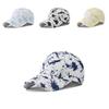 Graffiti Cotton Baseball Cap Embroidery Duck Tongue Hat Outdoor Sun Hat Wholesale