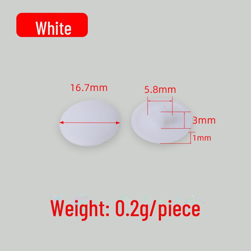 

Белая декоративная крышка и заглушка для разъема эксцентрикового колеса 17mm
