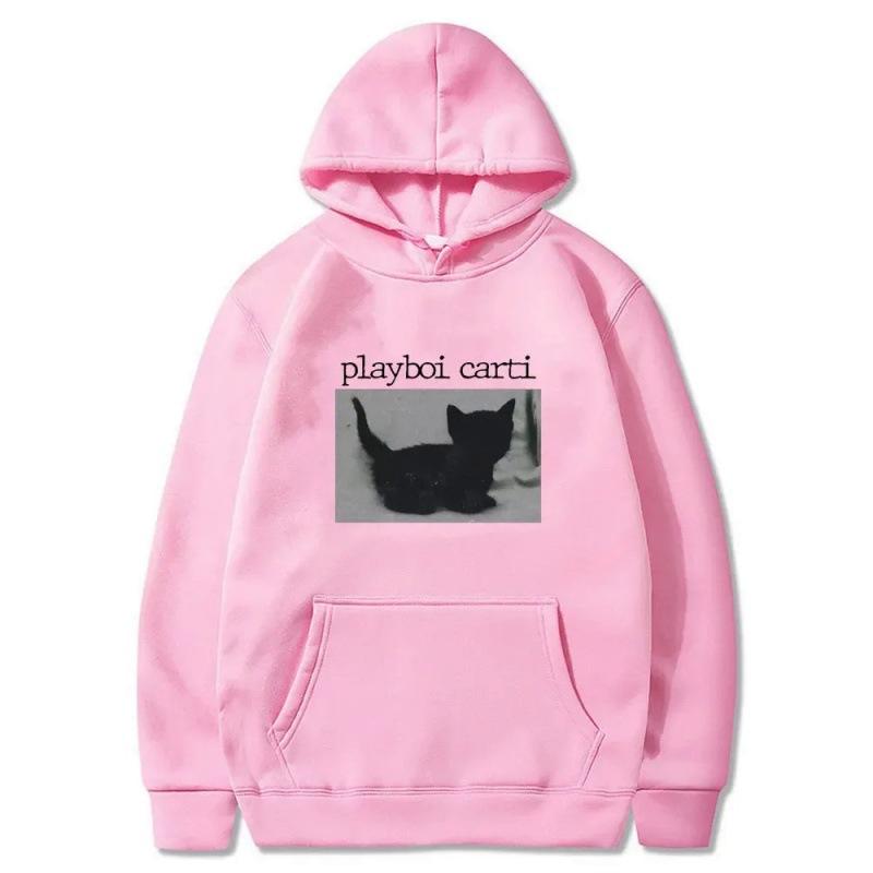 Playboi Carti Oversize Hip Hop Hoodie