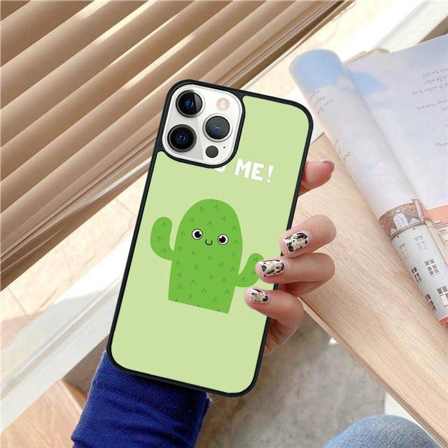Umarmungs-Kaktus Sommer Hülle Schale Für iPhone 17 Air 15 16 14 13 12 Pro Max 11 Pro Max Plus Handyhülle Abdeckung