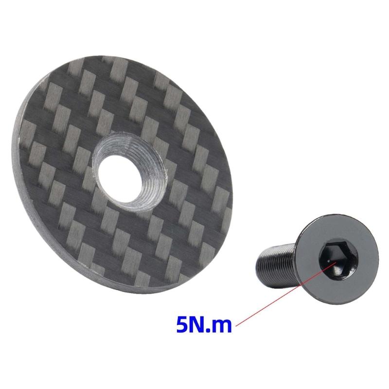 Advanced Headset Caps Bicycles Stem Cover Headset Caps Dustproof Headset Caps for Daily Commuting