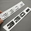 NOVÉ 3D ABS Chrom Černé Auto Písmena Logo 330e Zadní Kufr Znak Odznaky Samolepky Pro BMW 330e G20 G21 F30 F31 Vnější Doplňky