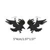 Black Crow Drop Earrings Black Bird Dangle Earrings Ear Jewelry Party Earrings Gift Acrylic Material for Women Girls