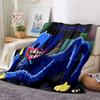 Customiz Name Personality Poppy Playtime Blanket Soft &Warm Sofa Office Bed Travel Lunch Break Blanket, Gift Suitable All Seasons