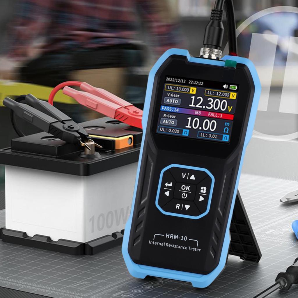 Easily Portable HRM10 Internal Resistance Tester with Built In Battery