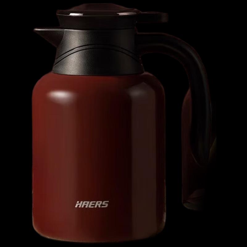 

HAERS 304 Stainless Steel Insulated Pot with Smart Temperature Display 1.5L