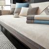Affordable Luxury Style Sofa Cushion Four Seasons Universal Non-Slip Cushion Cover Cloth Modern High-End Gray Leather Sofa Cover Towel