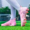 Unisex Football Boots Student Large Size Football Boots Plastic Long Nail AG Artificial Lawn Training Football Shoes