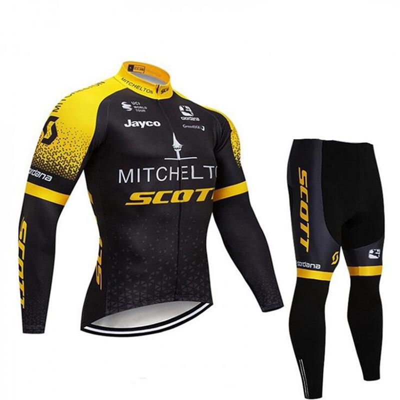 New Spring and Autumn Long Sleeve Cycling Suit Quick-drying Road Cycling Shirt Children's Roller Skating Suit Men's and Women's