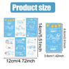 5Sheets Baby Shower Stickers, Gender Reveal Candy Labels Creative Chocolate Seals for Bath Party Decorations & Gifts