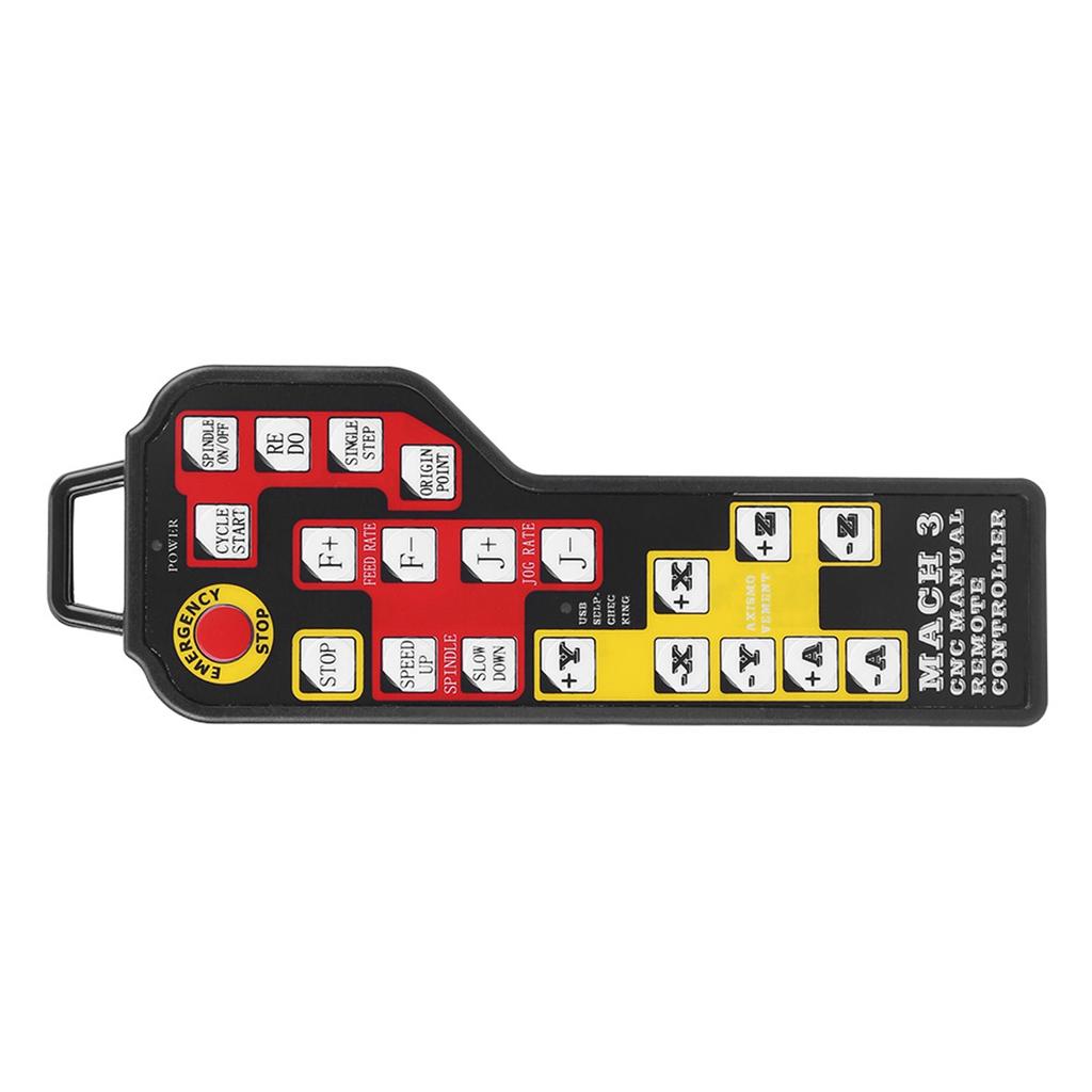 CNC Engraving Machine Manual Controller USB Connector 4 Axle Control for Mach3