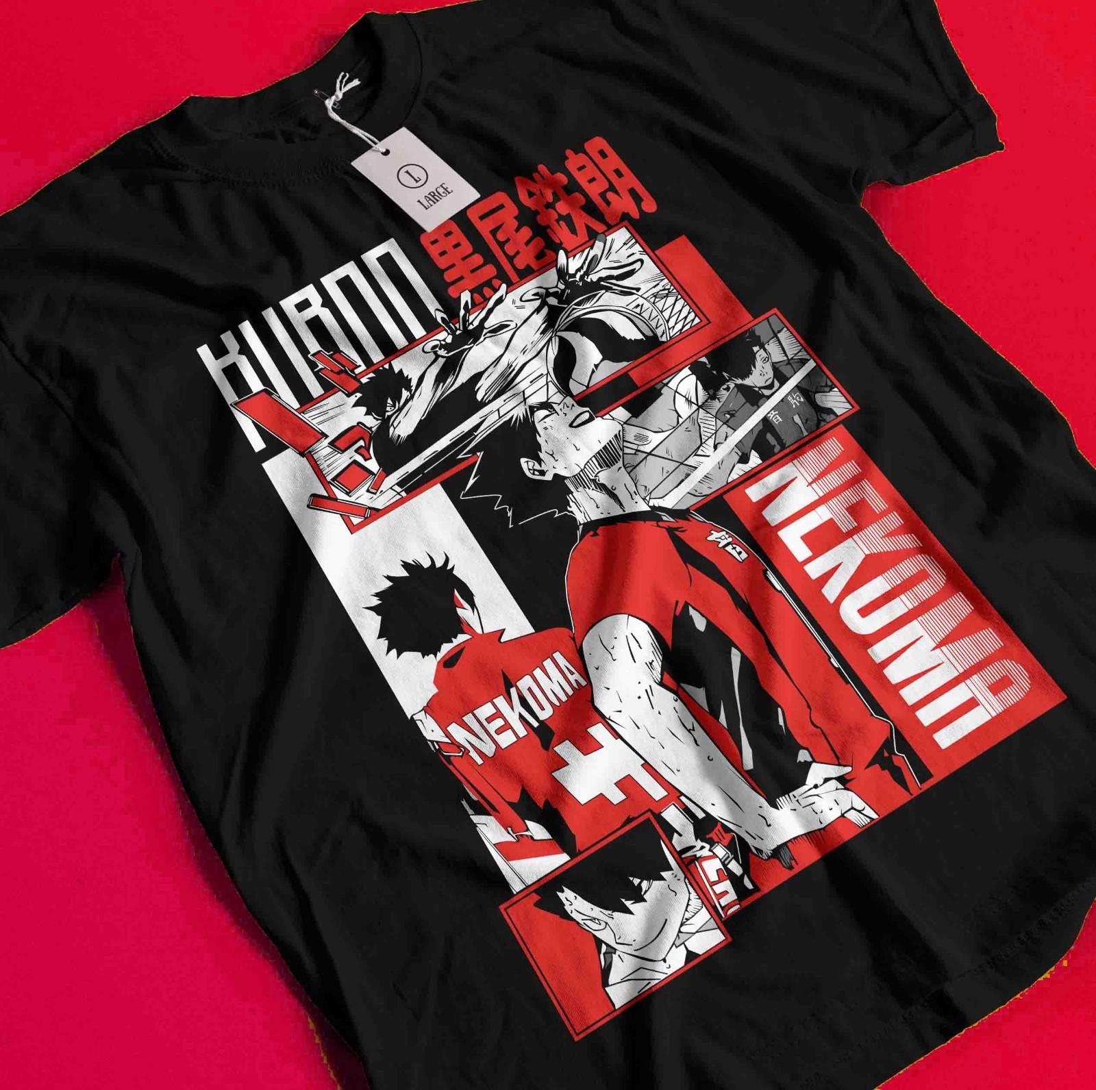 Футболка Haikyuu Шоё Хинаты Футболка Куроо Кенмы Футболка Кагеямы Цукишимы Аниме BB579 S