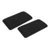 2pcs Car Leg Pads Sponge Soft Universal Automobile Center Console Knee Elbow Pad Cushion Black