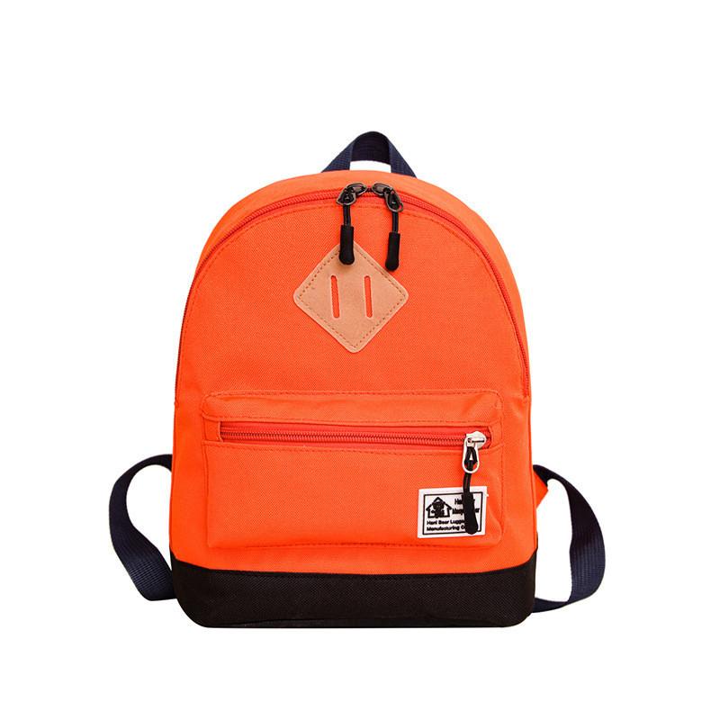 Roztomilý školní batoh z oxfordské látky pro děti v různých barvách, unisex design