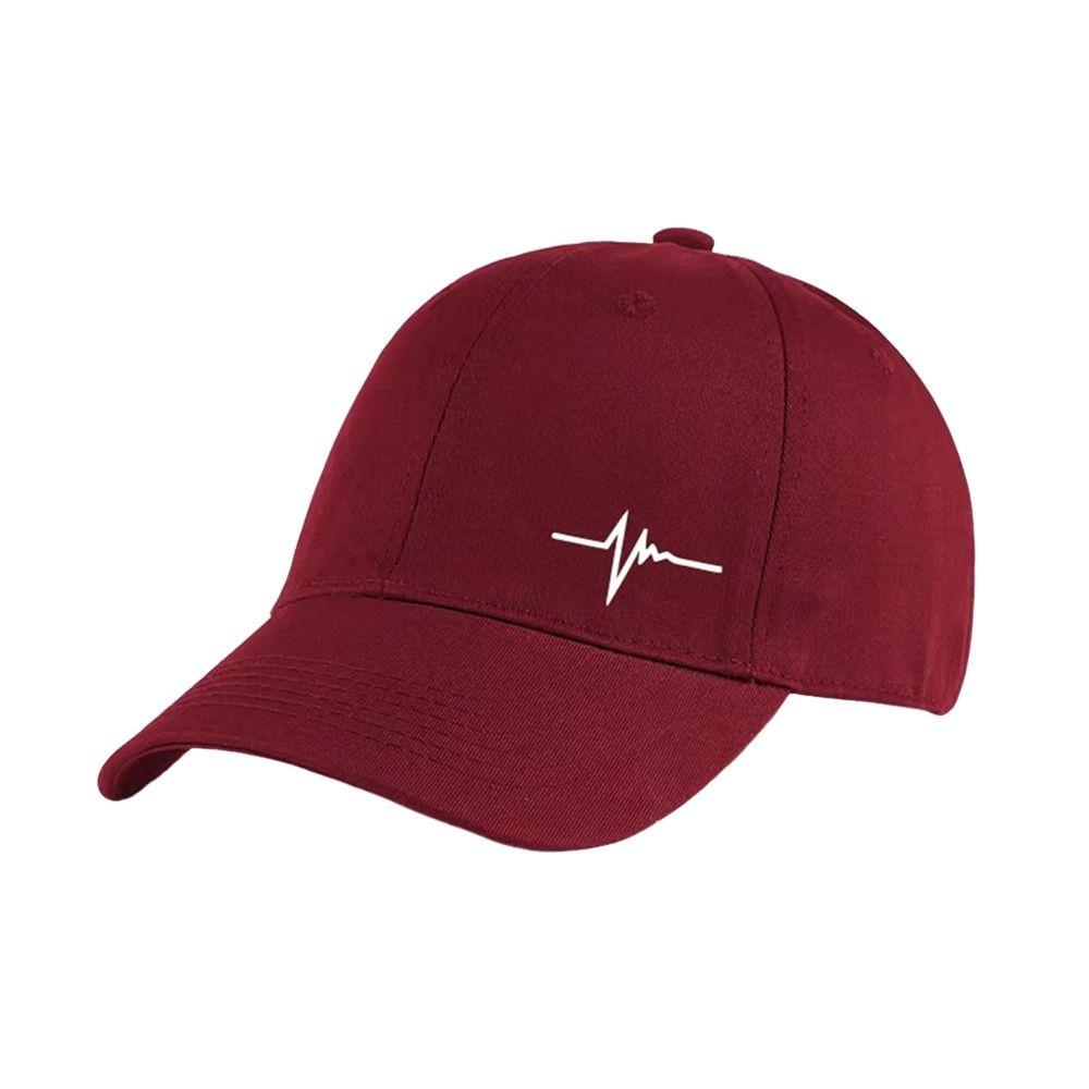 Lifeline Baseball Cap Heartbeat Visor Vintage Sun Hat Outdoor