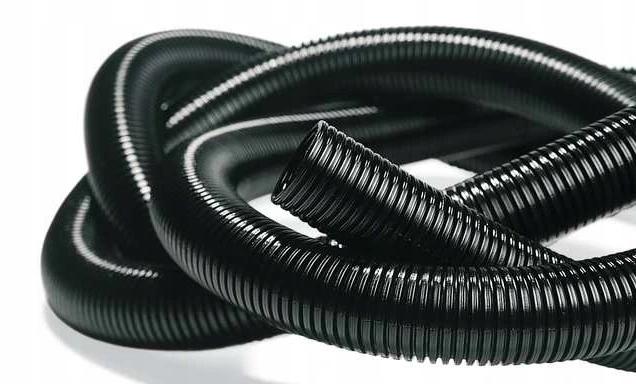 Corrugated conduit with pilot for cables 16mm 50m black