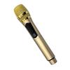 Home Wireless Microphone 1 for 1 80Hz To 15KHz Handheld Microphone with LED Screen for Outdoor Home Conference