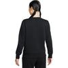 Nike Sportswear Phoenix Fleece Lined Crew Neck Athleisure Sweatshirt Women's Black/Sail White DQ5752-010