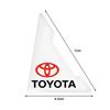 2Pc Car Door Corner Cover Anti-Scratch Protection Sticker Styling for Toyota Auris Rav4 Yaris Hilux Corolla Prius Avensis Emblem