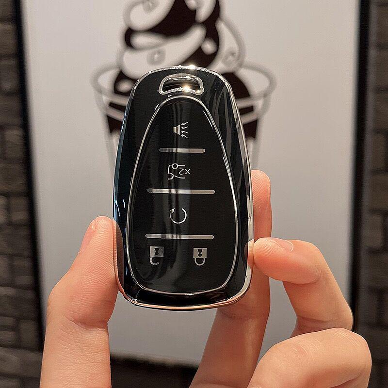 

Chevrolet Key Case for Orlando, Malibu XL, Trax, Trailblazer - TPU Protective Shell