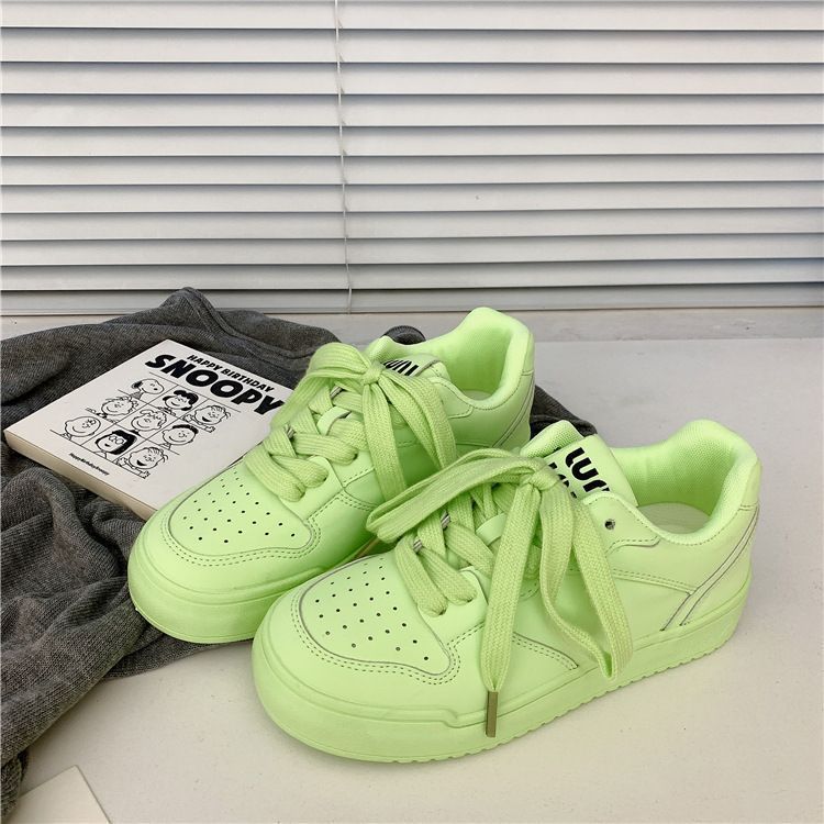 Dopamin nisch brödskor damplattform nya sommar mångsidiga damskor vardagliga boardskor