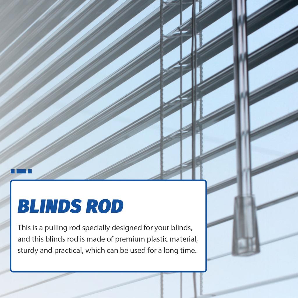 Venetian Blind Pull Rod Rod Hook Handle Pull Rod Venetian Blinds Pulling Rod Transparent Curtain Vertical Wand Accessory