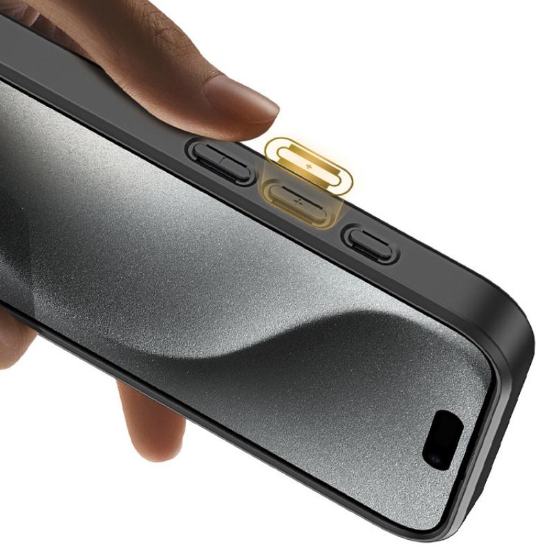 Suitable for IPhone16Pro Case MagSafe Magnetic Plug-in Card 14/13 Stand Apple 15 Case