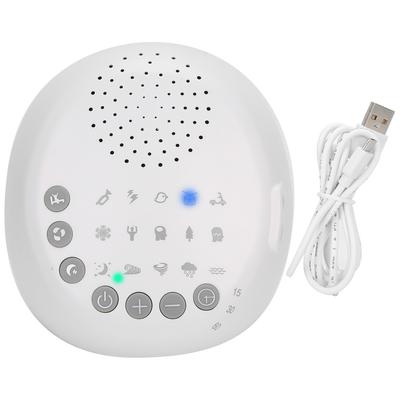 Dispositivo de sonido para dormir, máquina de ruido blanco con temporizador, instrumento portátil de música para ayudar a dormir.