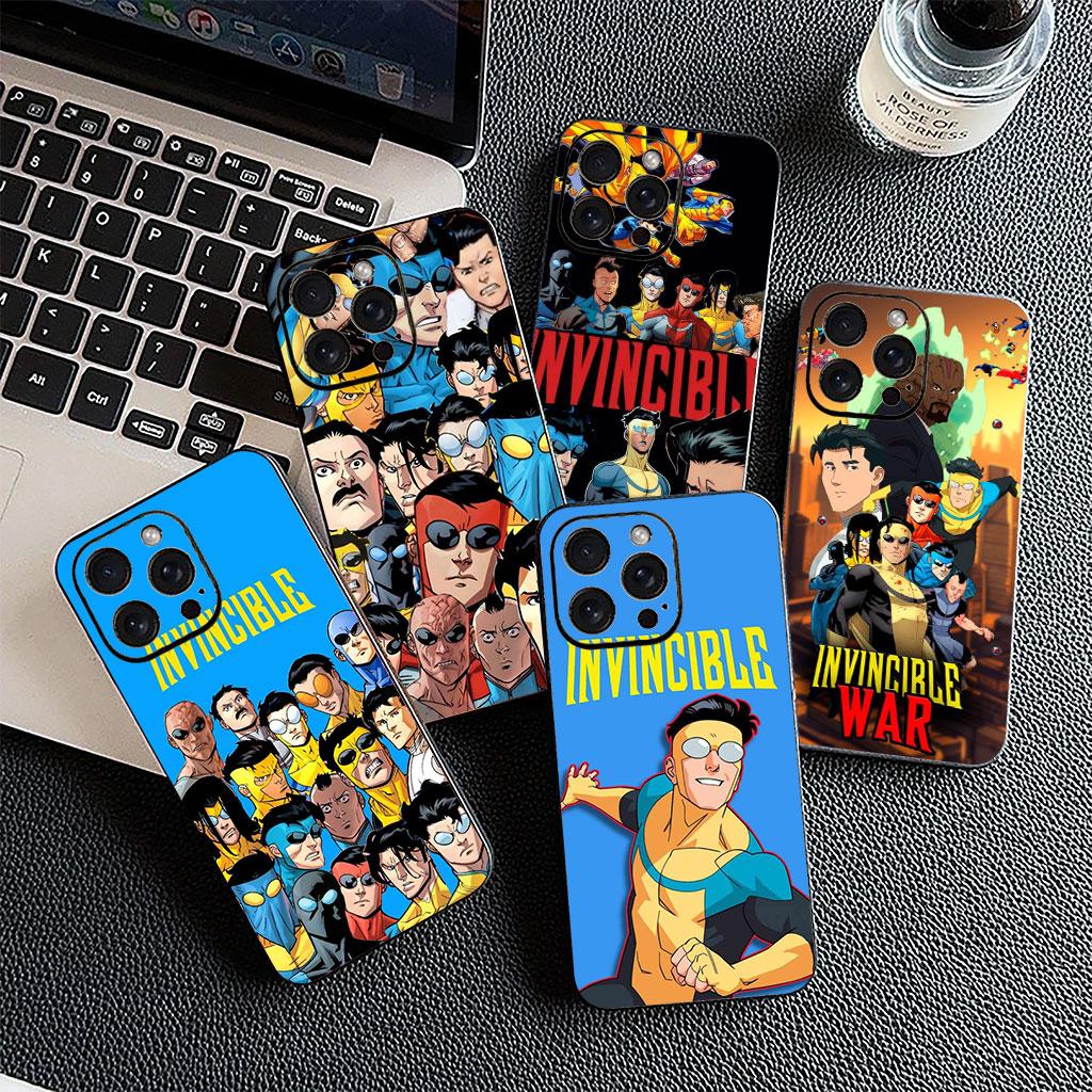 Collage Poster I-Invincibles Phone Cover for Apple iPhone 17 16 Plus 13 12 Pro Max Mini X XR ProMax 16E 15+ 16Plus Air Case