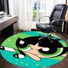 1pc Powerpuff Girls Blossom Office Round Area Rug, Under Office Chairs Bedroom Living Room Home Decor  a1022124