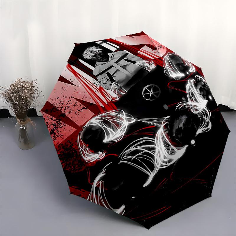 1pc Amnesia Automatic Open, Windproof, Compact Travel Umbrella, Gift for Birthday, Christmas, Business 93008