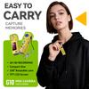 Action Camera 2K HD Portable Sports Camcorder for Students Outdoor Photography Video Long Battery