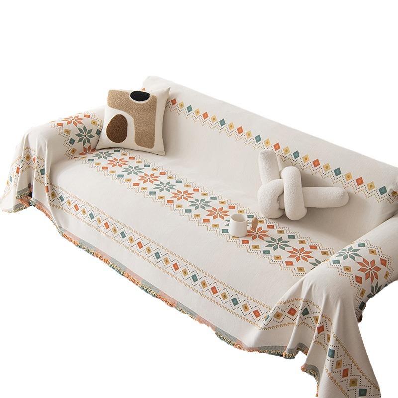 Husa Nouă pentru Canapă Prosop Husă pentru Canapă All-Inclusive Universală Husă pentru Canapă Rezistentă la Praf Universală pentru Toate Sezoanele Perna pentru Canapă