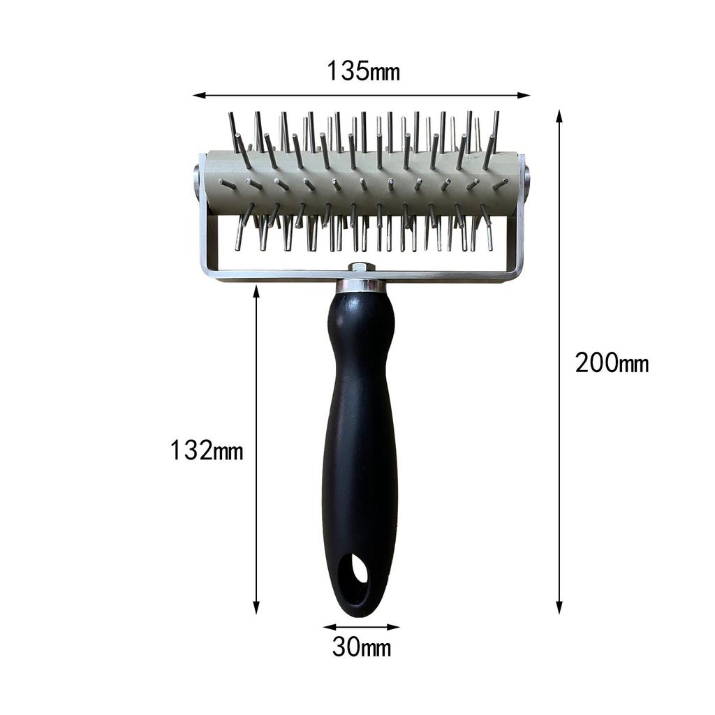 Pizza Dough Roller Easy to Use Wheel Hole Punch Dough Hole Maker Pastry Puncher for Sandwich Flatbread Pastry DIY Bakery