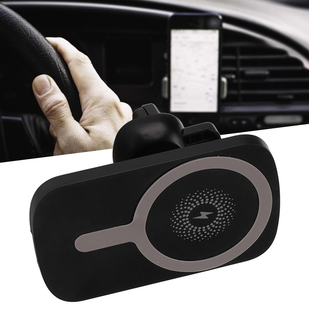 Магнітний Бездротовий Автомобільний r Plug and Play Висока Стабільність ABS Бездротовий Автомобільний r Тримач з Кріпленням для Телефон 12 13