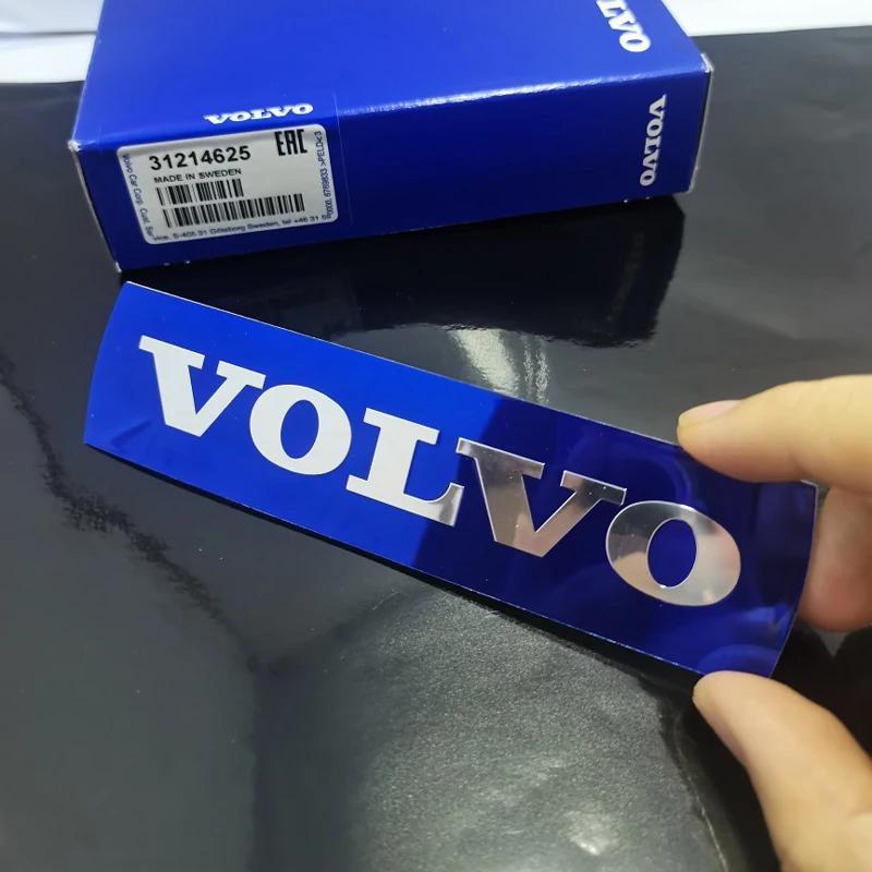 Dekorační doplňky Samolepky s logem na přední mřížku a kufr auta Pro Volvo Rdesign Polestar AWD V50 S60 XC60 S40 XC40 XC90 V60 S80 S90