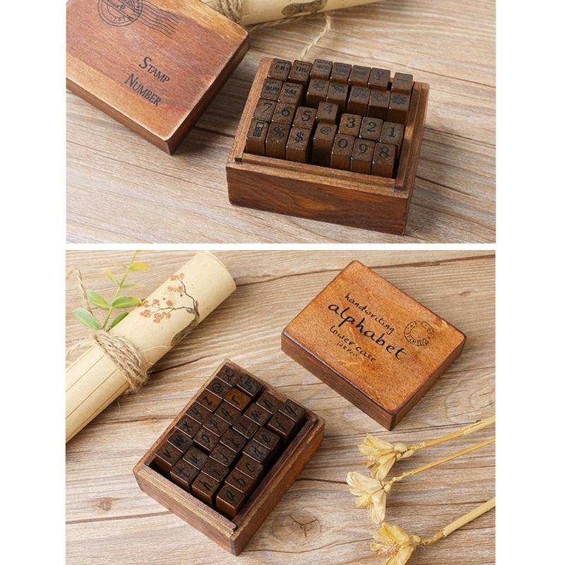 Decorative Wooden Rubber Stamp for Scrapbooking Diary Card Making Gift Wrap
