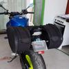 Motorsykkel Vanntett Sadelveske / Motorsykkel Sidehjelm Ride Reisevesker + Regntrekk Ett Par