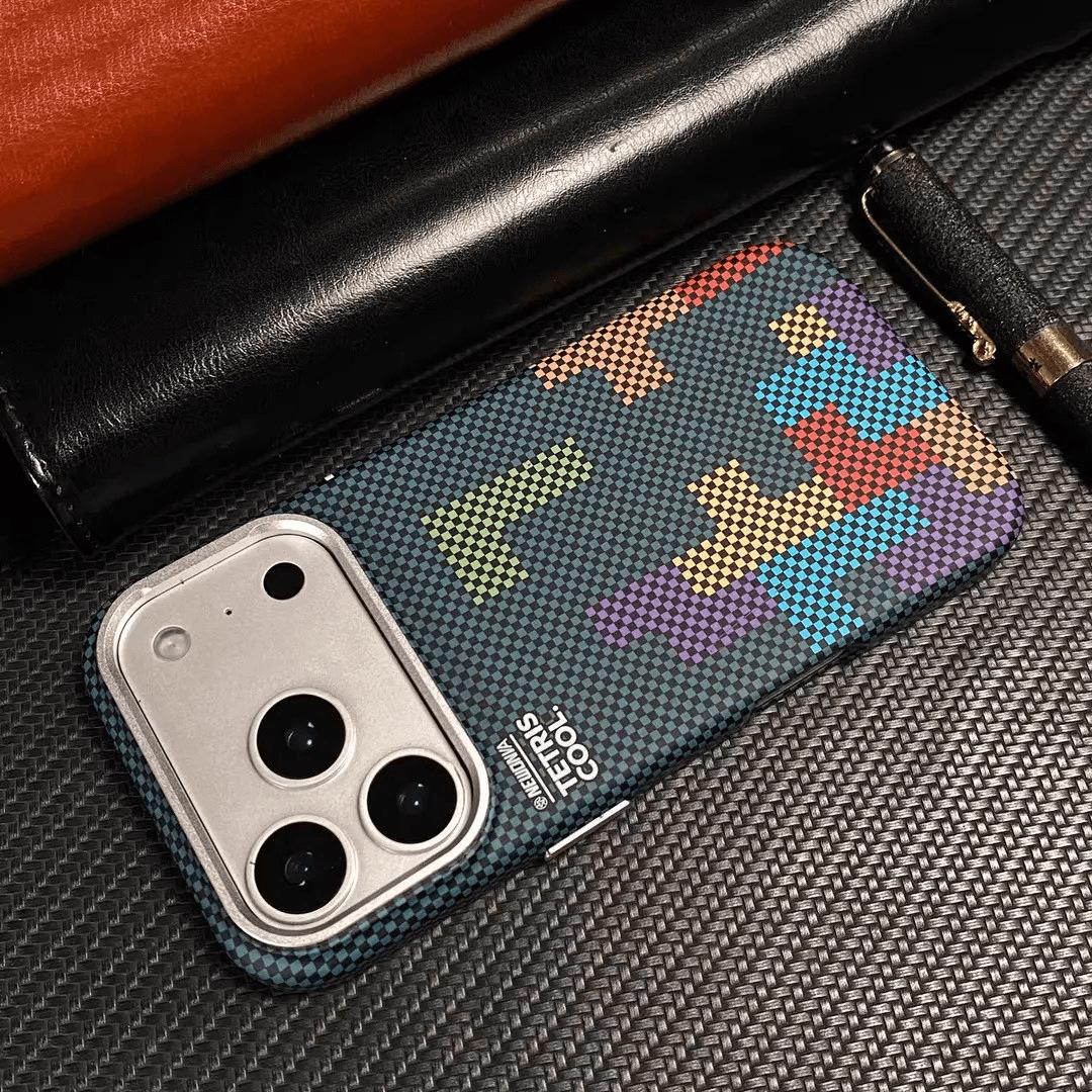 iPhone 17 Pro Max Tetris Magnetic Case for Apple 16, High-End Protective Cover iPhone 17