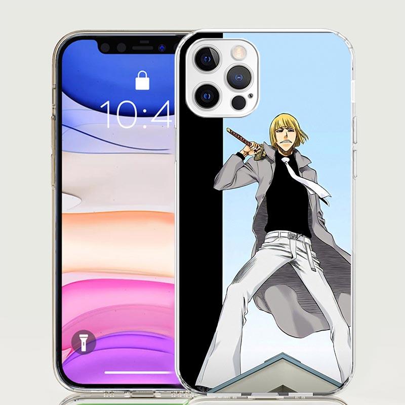 Bleach Shinji Hirako Phone Case for Apple iPhone 17 Air 16 15 Plus 14 + 13 Mini 12 11 Pro Max 7 8 SE 16Max Soft Shell Cover Coqu