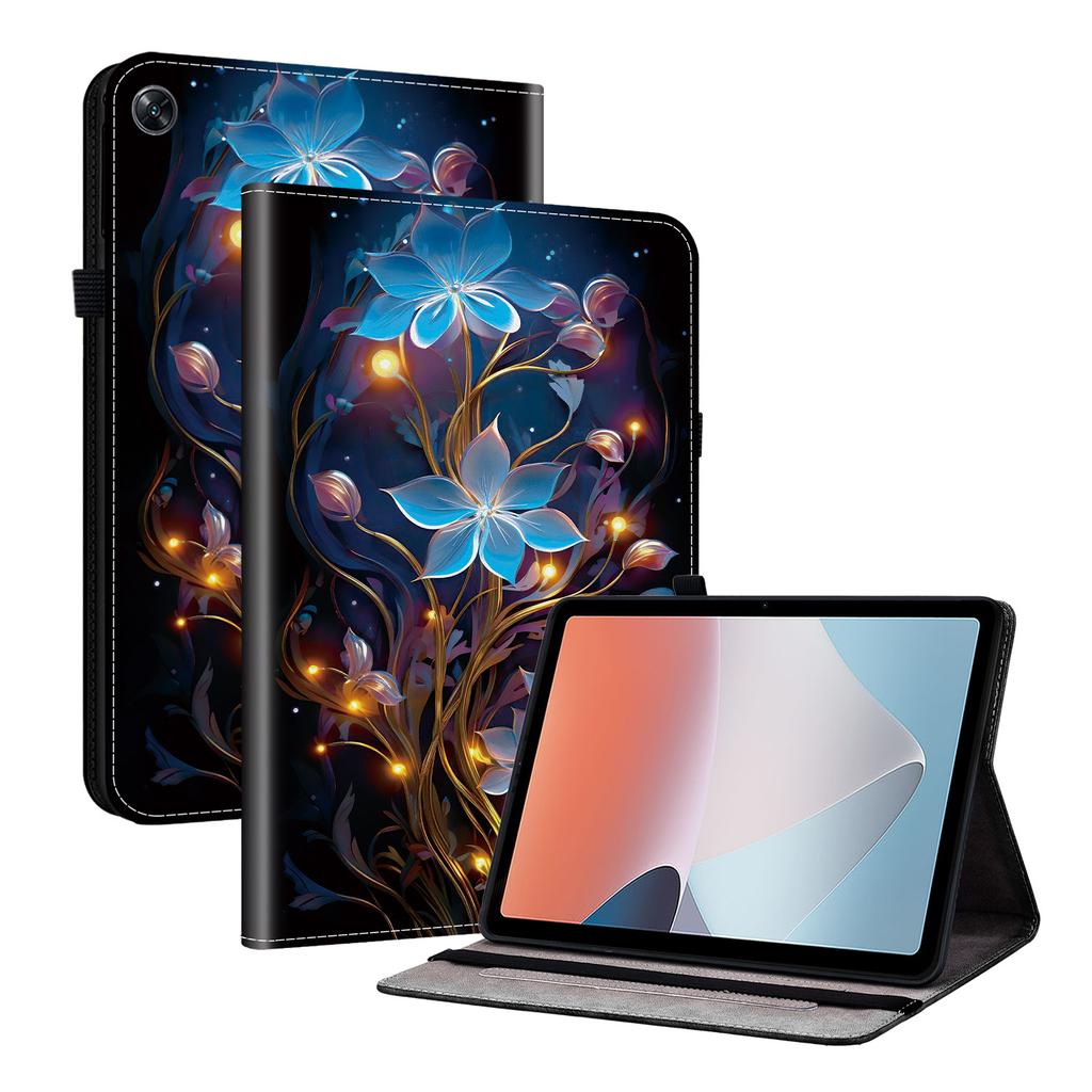 PU Leather Tablet Case for Oppo Pad Air- 11 Styles! Durable, with 2 Stand Slots, Pencil Holder & Card Slots, Flexible TPU Back Cover