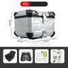 Motorrad Aluminium Topcase 45L 55L 65L Große Kapazität Motorrad Heckkoffer Universelle Gepäck Heckbox Moto Top Case Hohe Quali